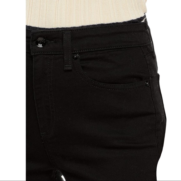 RAG & BONE Nina High Waist Ankle Skinny Jeans in Black - 27 - Picture 5 of 5